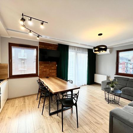 Stylish Apartment Oldtown Riverview Balcony Gdansk Luaran gambar