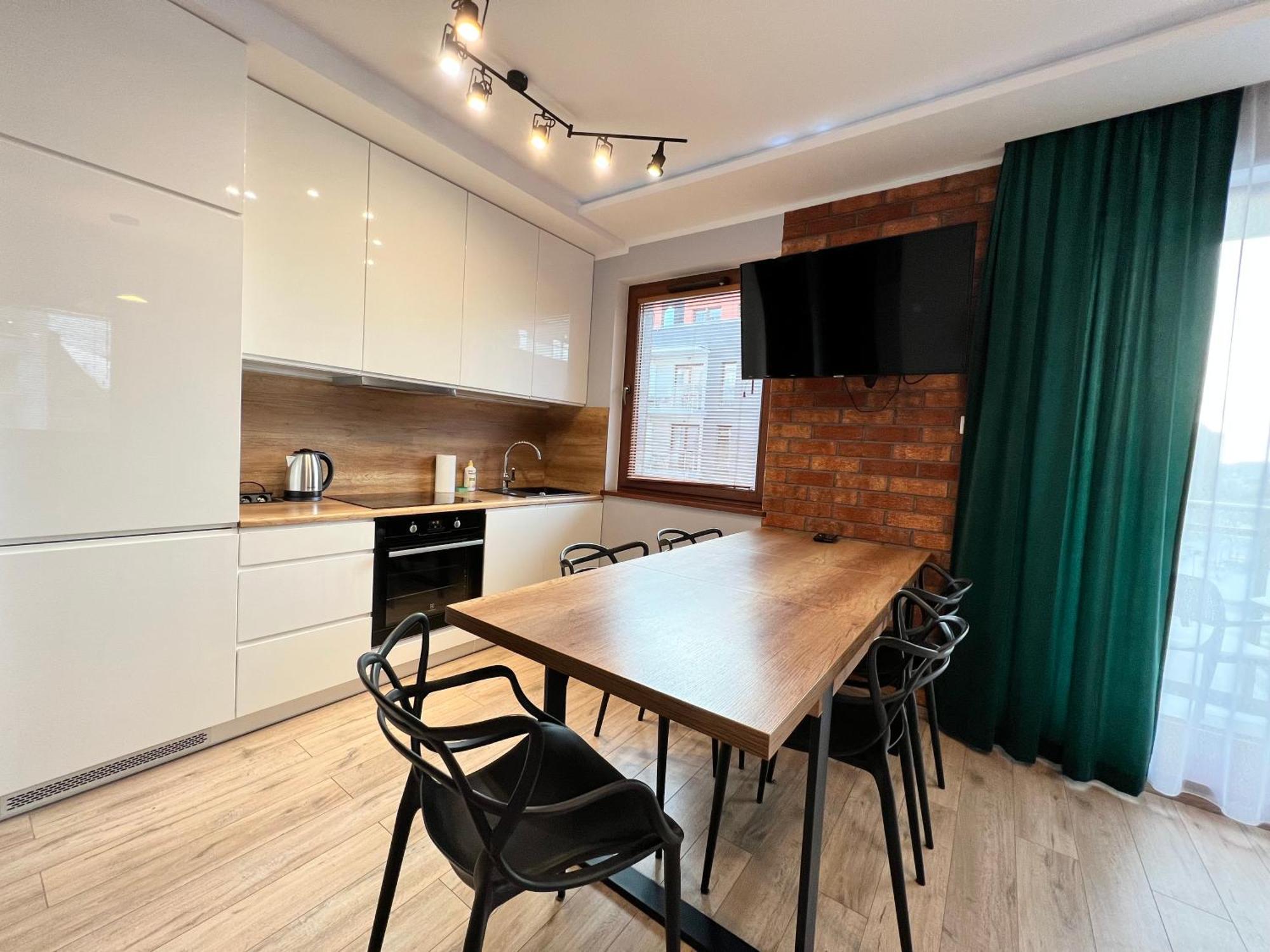 Stylish Apartment Oldtown Riverview Balcony Gdansk Luaran gambar